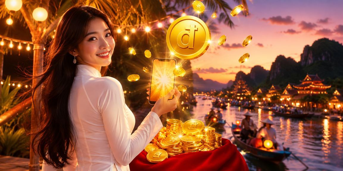 Người dùng mặc áo dài tại Ninh Bình đăng ký tài khoản k22 và nhận bonus cá cược