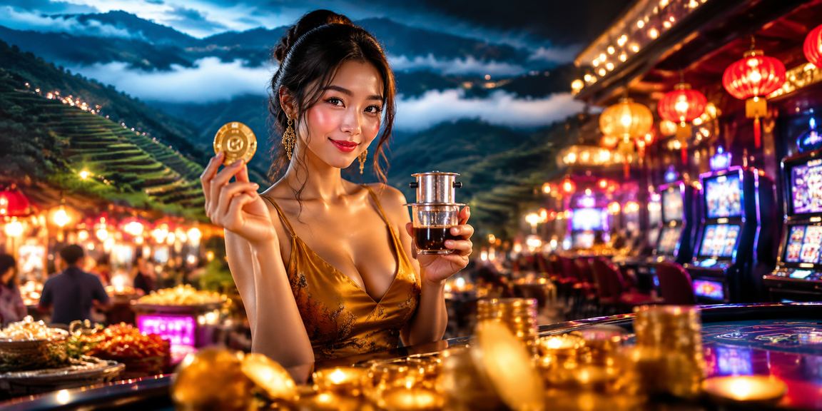 Người dùng k22 tại Sa Pa thưởng thức cà phê và casino trực tuyến